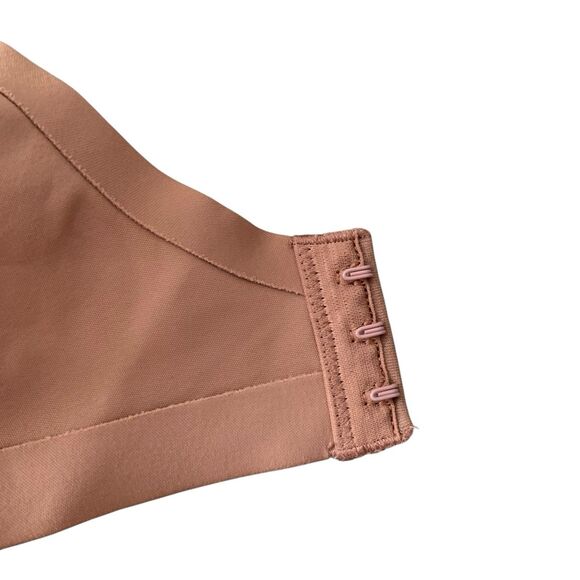 Soma Womens Tan Essentials Unlined Scoop Balconette Bra 40C Comfort Lounge - Picture 8 of 8